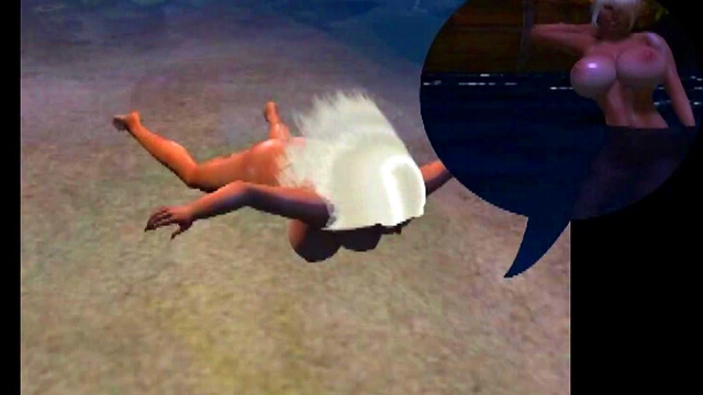 BabyGirl Zapatero Goes Skinny Dipping for Naughty Anime Fun