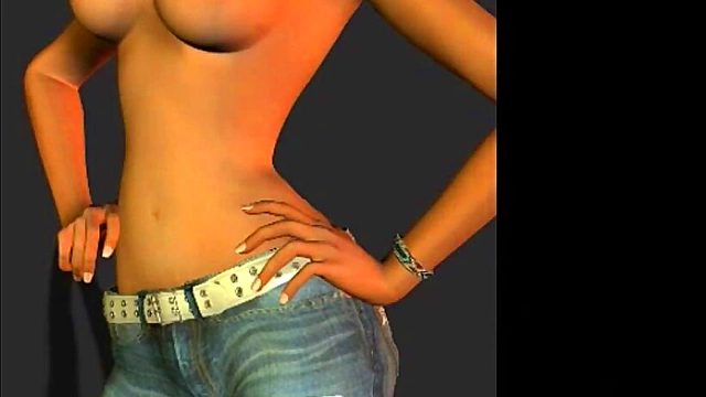 Horny Big-Titted Anime Babe Pleases As Your Personal Virtual Sex Slave