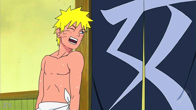 Hinata, Sakura, Tenten & Ino Bathe Nude in Steamy Naruto Anime Scene