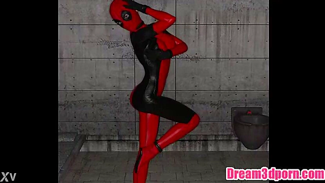 Marvel Deadpool CartoonGirl Gets Naughty In Steamy Hentai Action