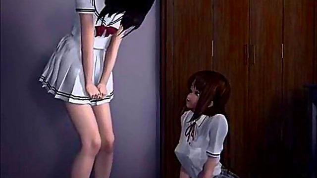 Cool 3D Anime Chick Shows Off Her Sexy Moves In A Wild Hentai Scene