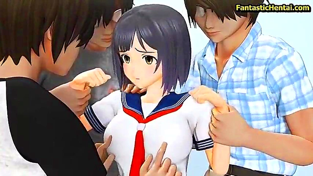 Innocent Anime Idol Turns Naughtiest During Photo Session