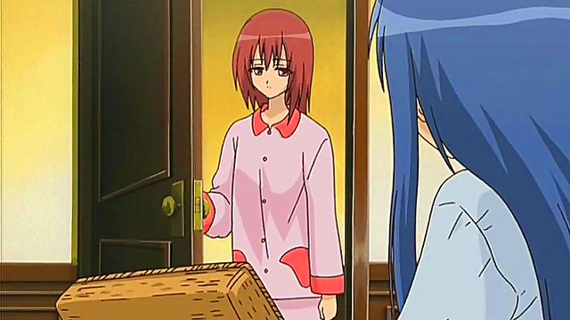 Yuri Anime Girls Share Intimate Moments in School Uniform Strawberry Panic