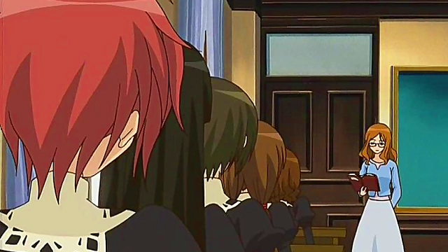 Yuri Anime Girls Share Intimate Moments in School Uniform Strawberry Panic