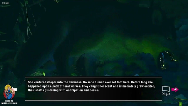 League of Legends Ahri Takes Animated Action in Seductive Hentai Scene