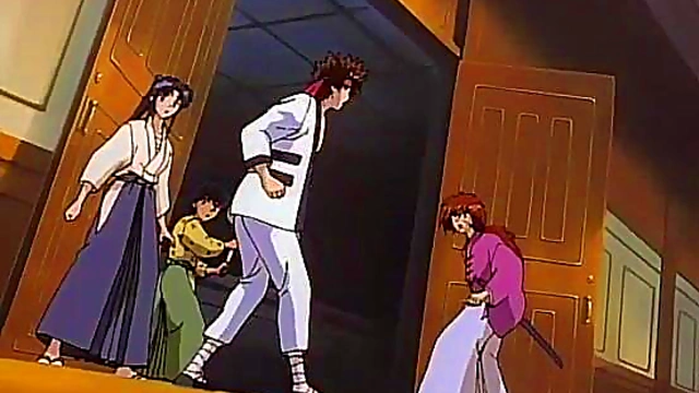 Samurai X Anime – Hot Latina Chick Fights Dark Forces While Getting Fucked