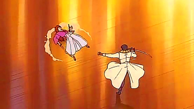 Samurai X Anime – Hot Latina Chick Fights Dark Forces While Getting Fucked