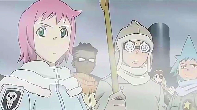 Soul Eater Anime Girl Satisfies Hungry Soul With Hot Blowjob Action