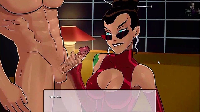 Horny Raven Teases Batman & Friends in DC Comics Hentai Orgy Fantasy