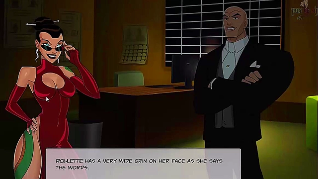 Horny Raven Teases Batman & Friends in DC Comics Hentai Orgy Fantasy