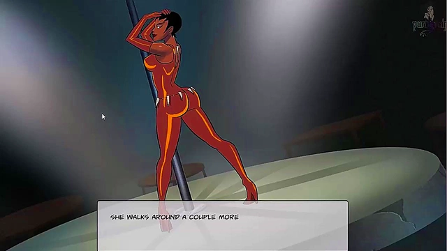 Horny Raven Teases Batman & Friends in DC Comics Hentai Orgy Fantasy