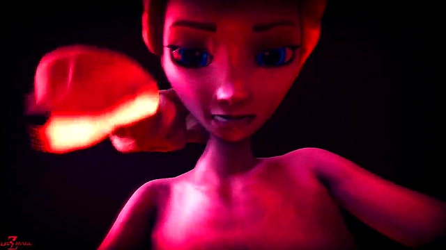 Queen Elsa’s Secret Pleasures – Hot 3D Anime Lesbian Anal Adventure