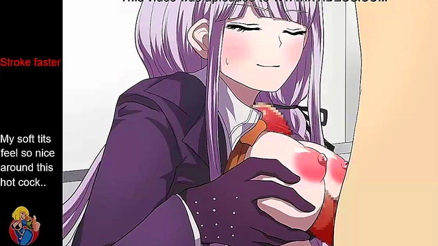 Kyoko Fujisaki Dominates in Erotic Danganronpa Anime Porn Scene