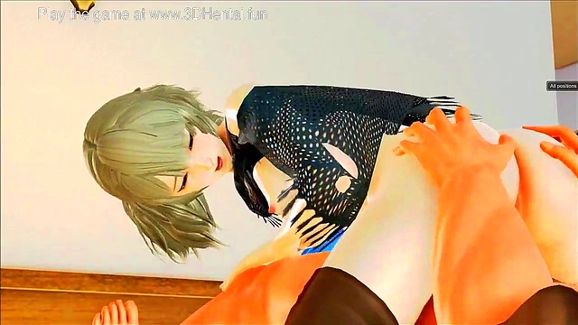 Blonde Teen Anime Chick Gives Blowjob Then Enjoy Hardcore Anal Sex