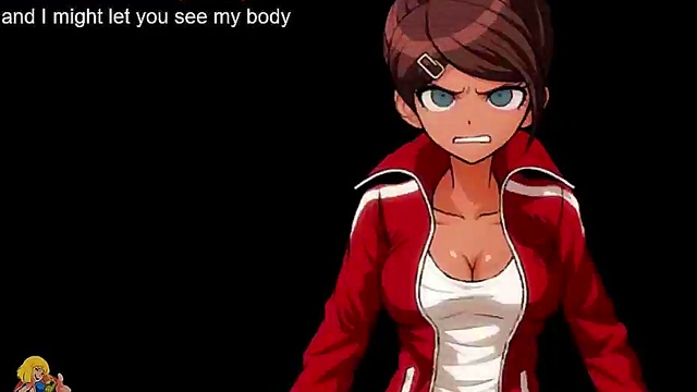 Aoi Asahina Dominates in Danganronpa Anime Seduction Scene