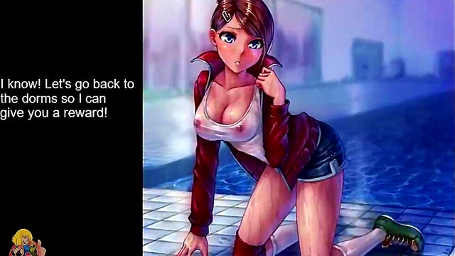 Aoi Asahina Dominates in Danganronpa Anime Seduction Scene