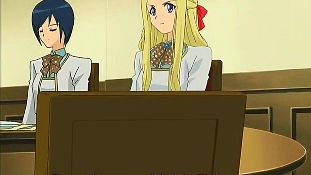 Yuri Anime Girls Engage in Sweet Strawberry Passion Session