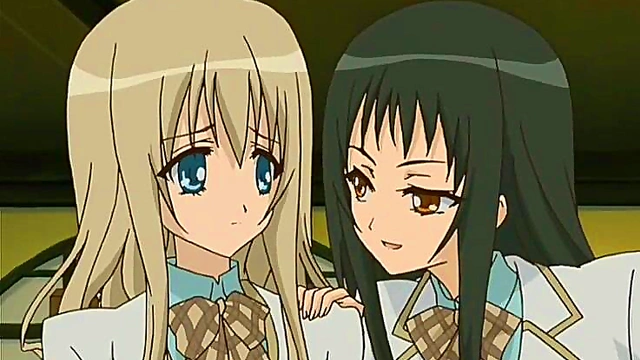 Yuri Anime Girls Explore Passionate Pleasures in Strawberry Panic Cap 01