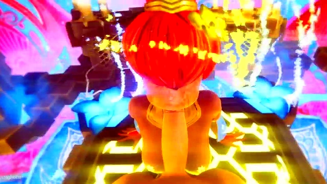 Cute Redhead Jasmine Gives Sexy Blowjob With Magic Charm In 3D Fantasy Hentai PMV