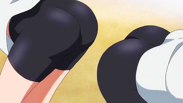 Big-Ass Anime Chick Shows Off Her Curves in Keijo Fanservice Compilation