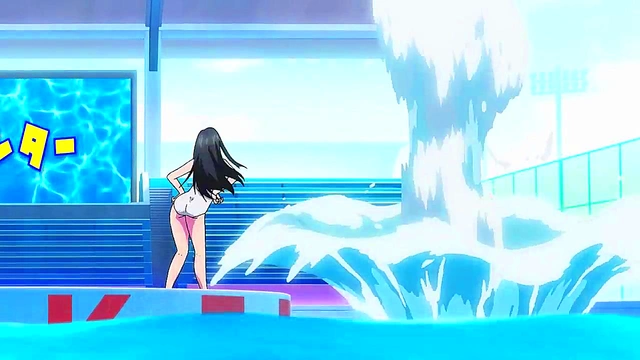 Big-Ass Anime Chick Shows Off Her Curves in Keijo Fanservice Compilation