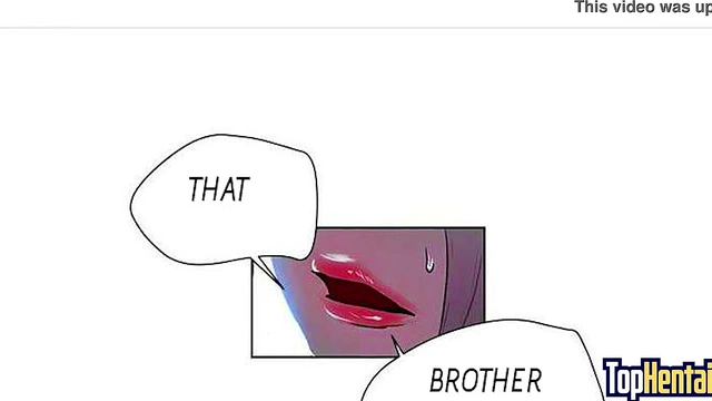 Stepmom Teacher Bangs Little Step-Sister & Big Step-Sister In Anime PC Room Episode