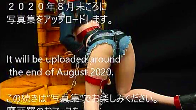 Horny Anime Doll Dances While Masturbating With Custom Action Figure Bukkake