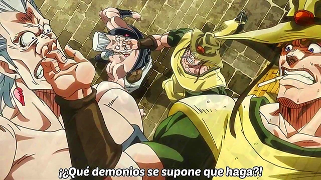 Jojo's Bizarre Adventure – Uncensored Anime Fun in Egypt Arc Episode 12