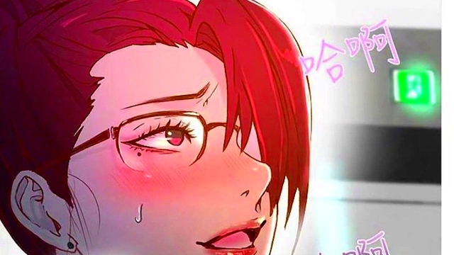 Horny Step-Mom and Little Sister Share Big Dick in PC Room Anime Adventure