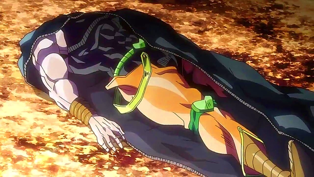 Jojo’s Bizarre Adventure – Stardust Crusaders - Final Uncensored Egypt Arc Blowjob Fiesta