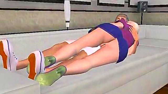 Naughty Nancy Swings Into Wild 3D Toon Anime Action With Couples