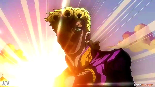 Horny Blonde Anime Chick Fucks Wildly for JOJO's Shorno-Shobanna Fantasy fulfillment