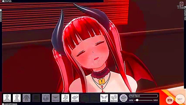 Hard Fucked Teen Anime Girl in Intense 3D Sex Game Session