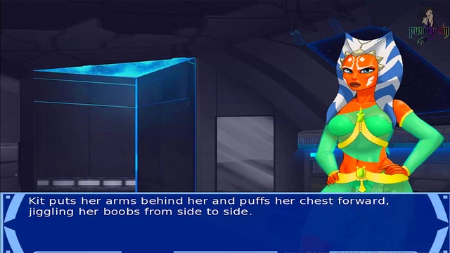 Hot Star Wars Slave Gives Blowjob & Handjob To Alien Master For Anal Sex