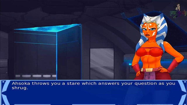 Hot Star Wars Slave Gives Blowjob & Handjob To Alien Master For Anal Sex