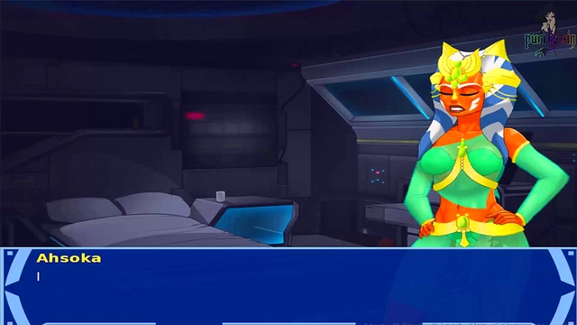 Hot Star Wars Slave Gives Blowjob & Handjob To Alien Master For Anal Sex