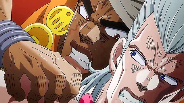 Jojo's Bizarre Adventure Anime – Uncensored Stardust Crusaders Episode 23 Hentai Action