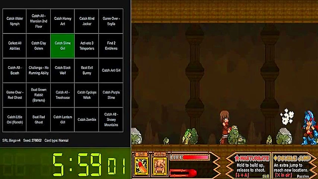 Pixel Monster Bingo in Forest of Blue Skin – Zell23's Erotic Adventure