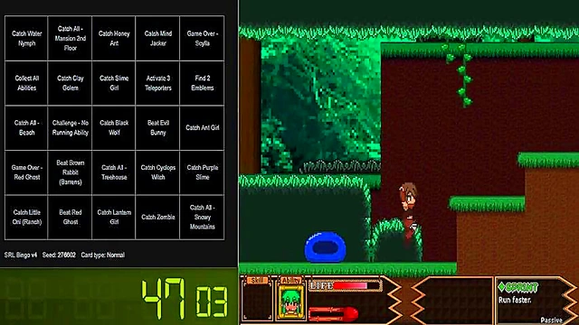 Pixel Monster Bingo in Forest of Blue Skin – Zell23's Erotic Adventure