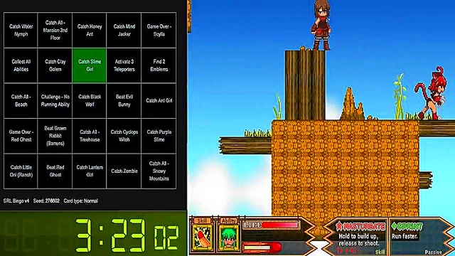 Pixel Monster Bingo in Forest of Blue Skin – Zell23's Erotic Adventure