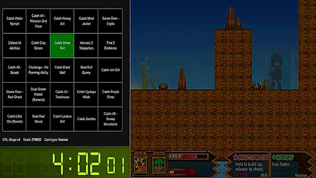 Pixel Monster Bingo in Forest of Blue Skin – Zell23's Erotic Adventure