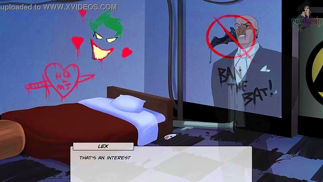 Batgirl & Supergirl Tease Harley Quinn With Handjobs & Blowjob Fun