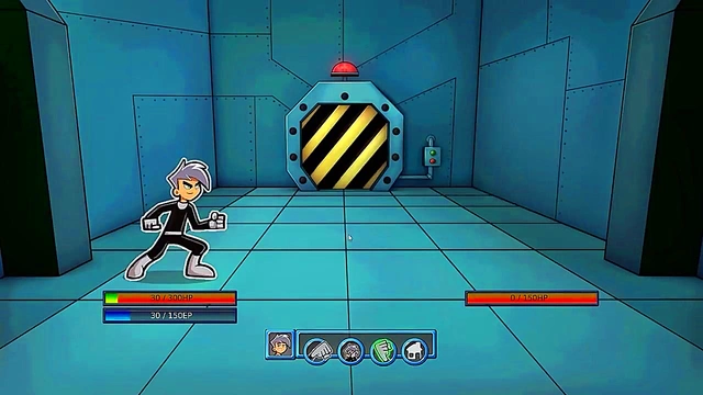 Hentai Visual Novel – Amity Park Couple Enjoy Steamy Shower Session