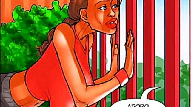 Hot Wife Sucks Black Gardener's Dick In HQ Hentai Anime Scene