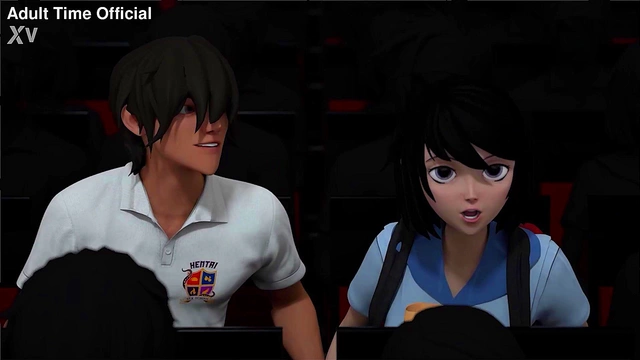 Cute Schoolgirls in Hentai Anime Seduce Teachers for naughty Fun