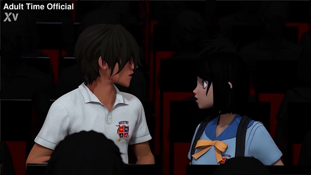 Cute Schoolgirls in Hentai Anime Seduce Teachers for naughty Fun