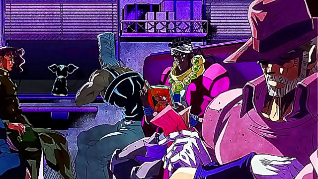 Jojo's Bizarre Adventure – Uncensored Anime Sex Scene from Egypt Arc Chapter 16