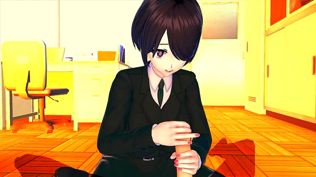 Horny Female Boss Trains Employee With Big Tits & Thigh Friction Orgasms