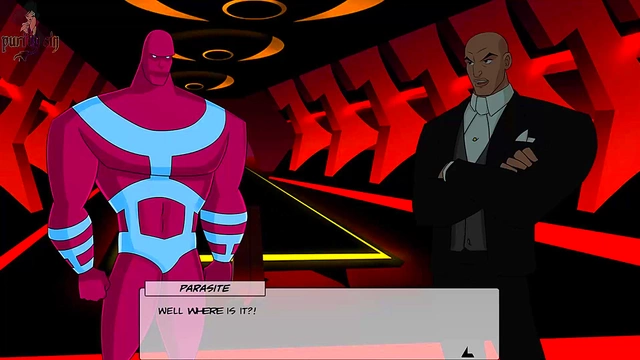 Hot Anime Heroines Strip Tease & Take It Doggy Style With Superheroes