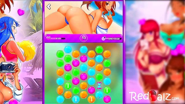 Horny MILF Plays BootyCalls Sex Game With Big Boobs & Fantasy Adventure